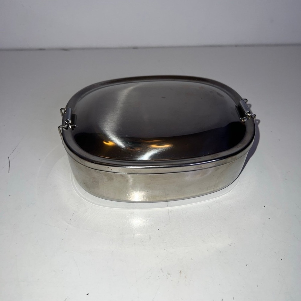 Stainless Steel Food Container with Clamp Lid,